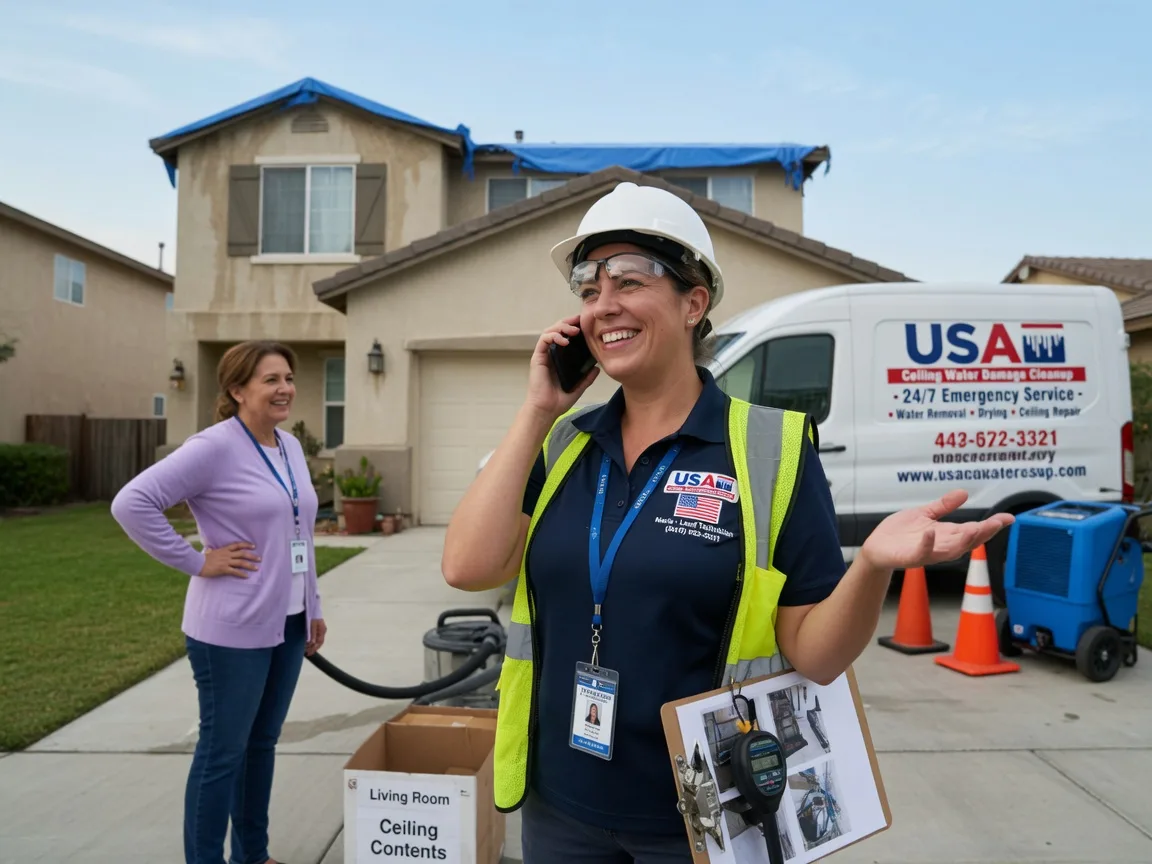 Ceiling Water Damage Restoration Lodi, CA FAQs